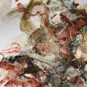 Intuitiv gemalte abstrakte Kunst