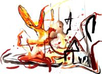 abstrakte Skizze für die Kontaktadresse