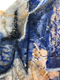 Kunstwerk Bretonische Strände Detailansicht