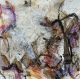 Intuitiv, abstrakte Mixed Media Collage 'Canyon II'
