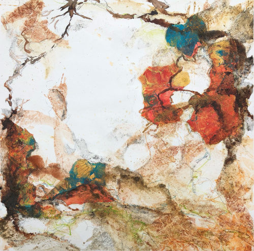 Zeitgewebe, intuitive, zeitgenössische Kunst