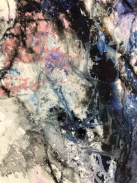 Ausschnitt des Werks zeitgeäst, intuitive, zeitgenössische Kunst