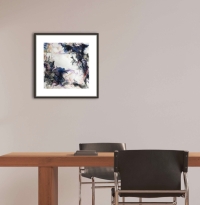 Raumansicht des Werks Zeitgeäst, intuitive, zeitgenössische Kunst