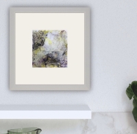 Raumansicht des Werks Freundschaft I, eine Mixed Media Collage
