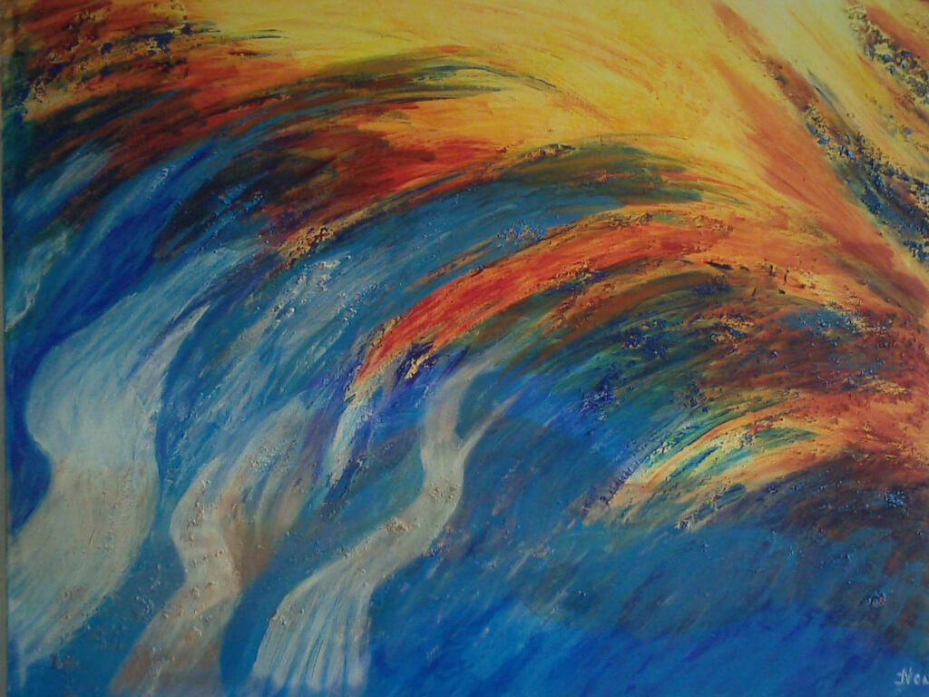 Apokalypse, 100x80 cm