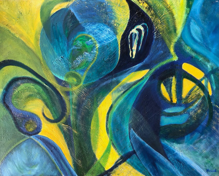 SambadiBrazil, Öl auf Leinwand, 100x80 cm