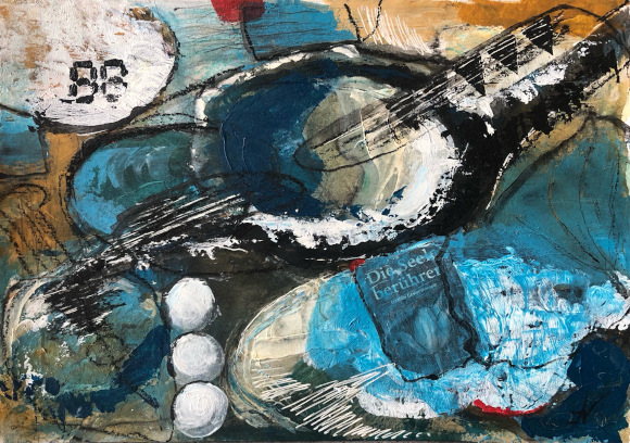 VonMusikberührt, 29,5x21 cm