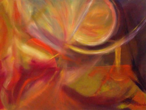 Befreiung, Öl auf Leinwand, 80x60 cm