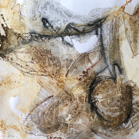 Spuren des Lebens, 42x42 cm, 575,- €